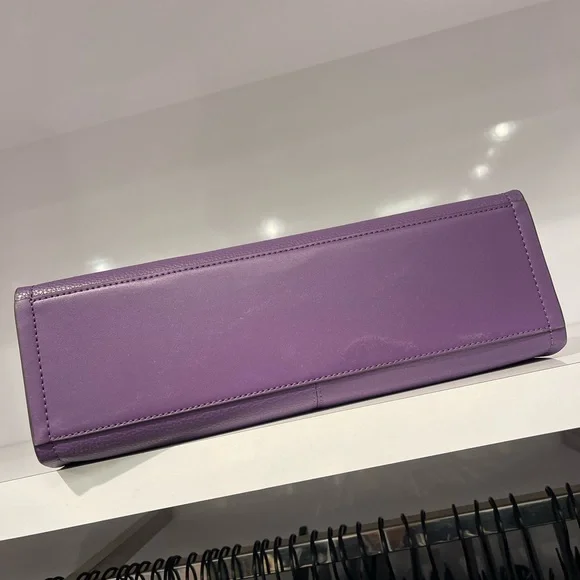 MICHAEL KORS Mirella Medium EW Pebbled Leather Tote Bag
Dark Purple 
NWT - Picture 3 of 16